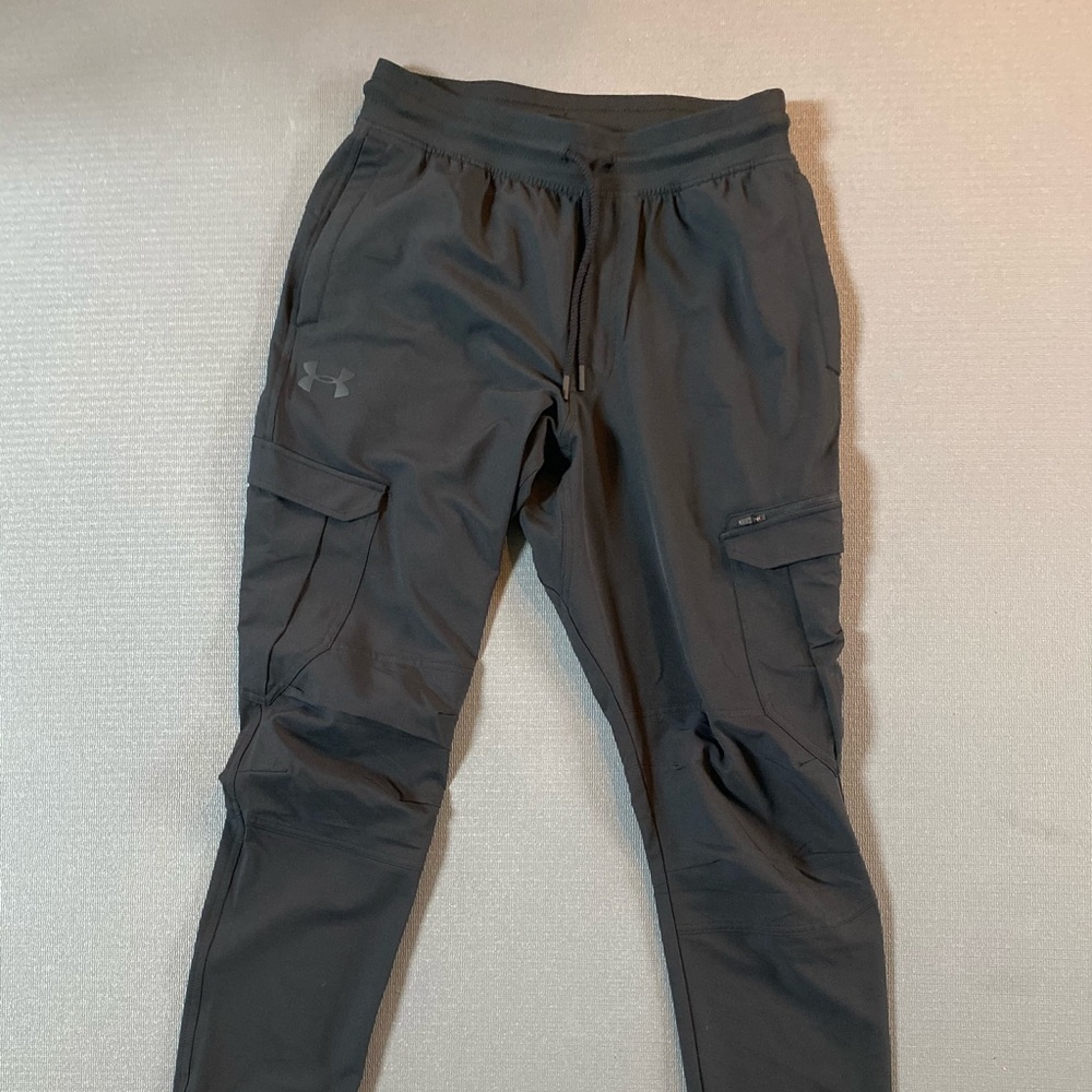 Under Armor Black Sport Cargo Joggers